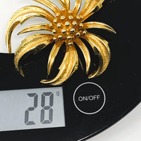 Marcel Boucher Chrysanthemum Flower Brooch Pin