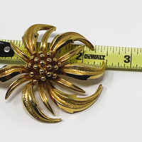 Marcel Boucher Chrysanthemum Flower Brooch Pin