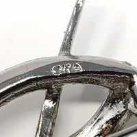 Ora Sceptre and Crown Rhinestone Brooch