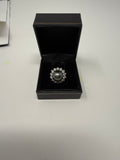 Tahitian Pearl and Diamond Ring
