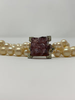 Les Bernard Faux Pearl Choker Necklace