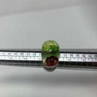 Vintage Lucite Bubble Dome Ring with Dried Flowers Size 6.5