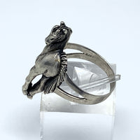 Silver Horse Ring Size 10.25