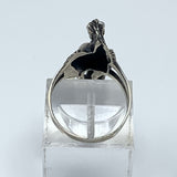 Silver Horse Ring Size 10.25