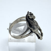 Silver Horse Ring Size 10.25