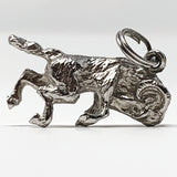 Ram Sterling Silver Charm Pendant