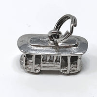 Streetcar Sterling Silver Charm Pendant
