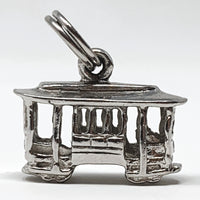 Streetcar Sterling Silver Charm Pendant