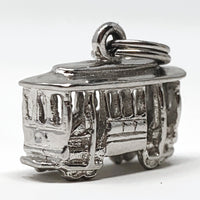 Streetcar Sterling Silver Charm Pendant