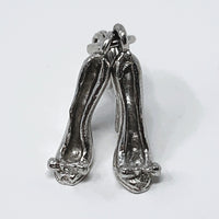Stiletto Shoes Sterling Silver Charm Pendant