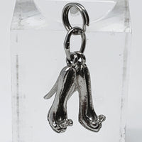 Stiletto Shoes Sterling Silver Charm Pendant