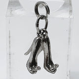 Stiletto Shoes Sterling Silver Charm Pendant