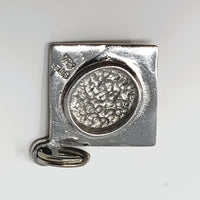 Graduation Cap Sterling Silver Charm Pendant