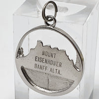 Banff Mount Eisenhower Sterling Silver Charm Pendant