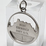 Banff Mount Eisenhower Sterling Silver Charm Pendant
