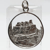 Banff Mount Eisenhower Sterling Silver Charm Pendant