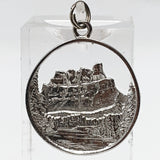 Banff Mount Eisenhower Sterling Silver Charm Pendant