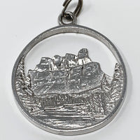Banff Mount Eisenhower Sterling Silver Charm Pendant