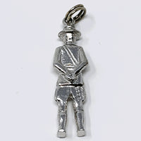 RCMP Mounty Sterling Silver Charm Pendant