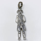 RCMP Mounty Sterling Silver Charm Pendant