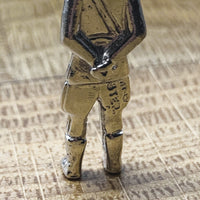 RCMP Mounty Sterling Silver Charm Pendant