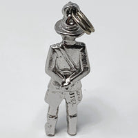 RCMP Mounty Sterling Silver Charm Pendant