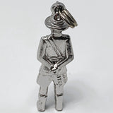 RCMP Mounty Sterling Silver Charm Pendant