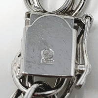 Sterling Silver Charm Bracelet Size 6 1/4 Inches