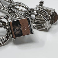 Sterling Silver Charm Bracelet Size 6 1/4 Inches