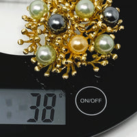 Christian Dior Grosse 1968 Imitation Pearl Brooch