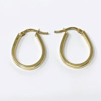 Birks 18k Gold Hoop Earrings