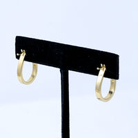 Birks 18k Gold Hoop Earrings